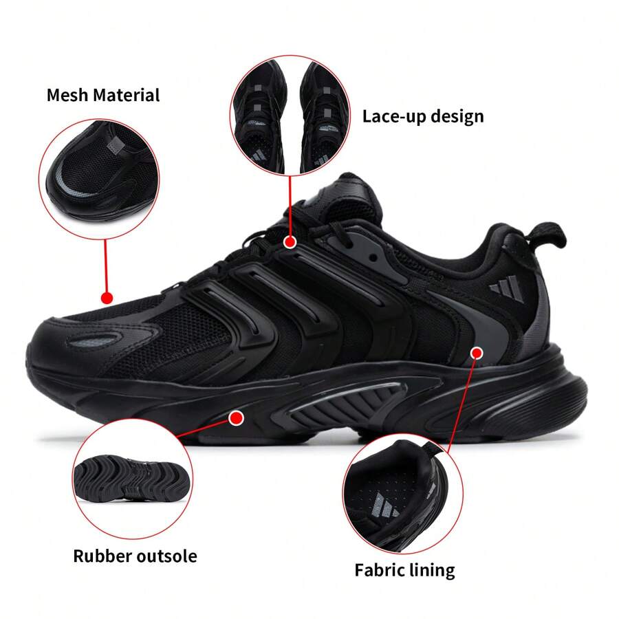 Adidas Unisex Comfortable Lightweight Casual Sneakers For Running, Daily Wear And Outdoor Activities, Low-Cut And Durable
