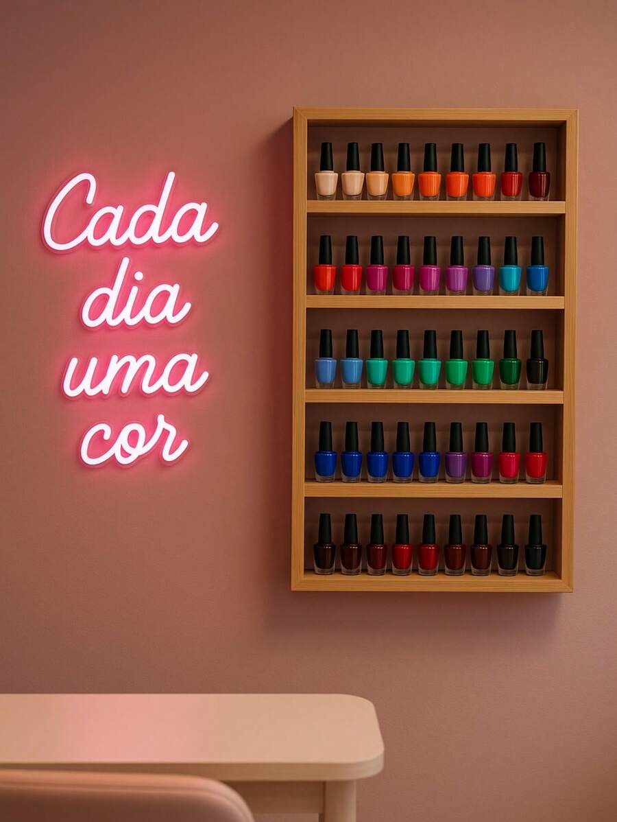 expositor de esmalte