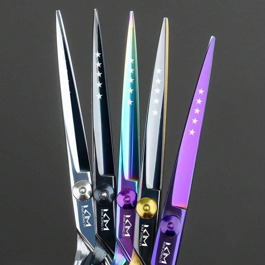 6.5-Inch Multiple Color Options, Pointed Hair Scissors, Cutting Scissors, Suitable For Hairdressers/Salons/Families/Men/Women/Adults Scissors