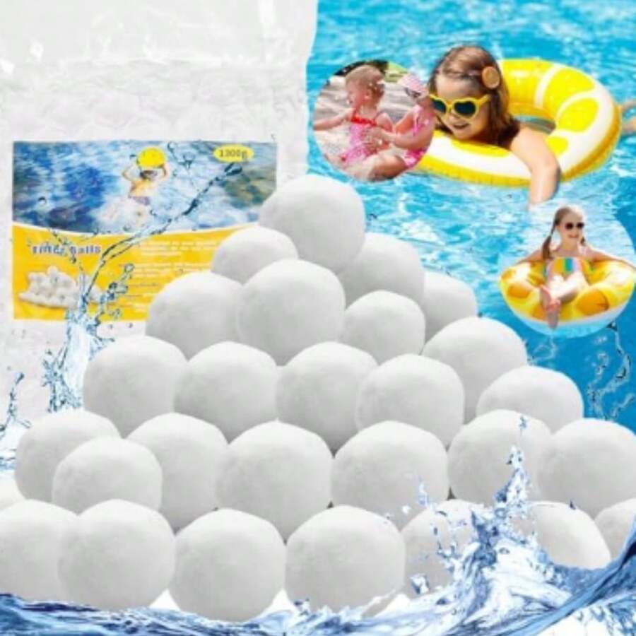 Bolas filtrantes de 45kg para piscinas, medios de reemplazo para sistemas de filtros de piscinas