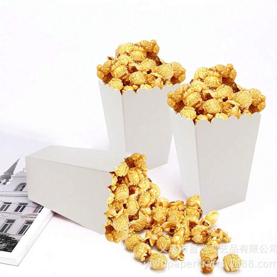 Verstärkte faltbare Kuchenförmchen, Backförmchen, hitzebeständige Popcornboxen mit Antihaftbeschichtung