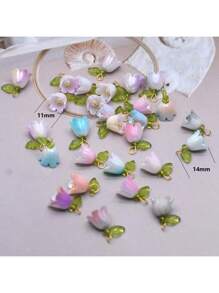 10pcs Gradient Color Lily Of the Valley