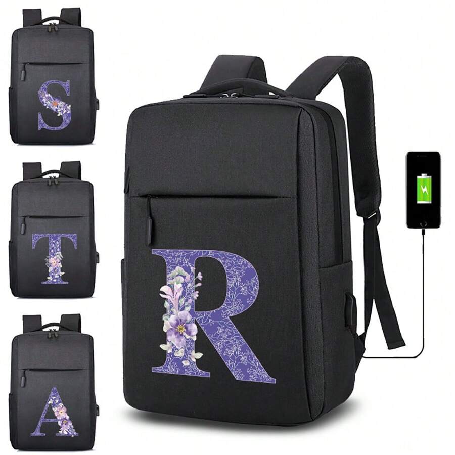 Mochila minimalista para hombres, mochila versátil de gran capacidad para estudiantes, computadoras, viajes, bolsa de negocios unisex lavable