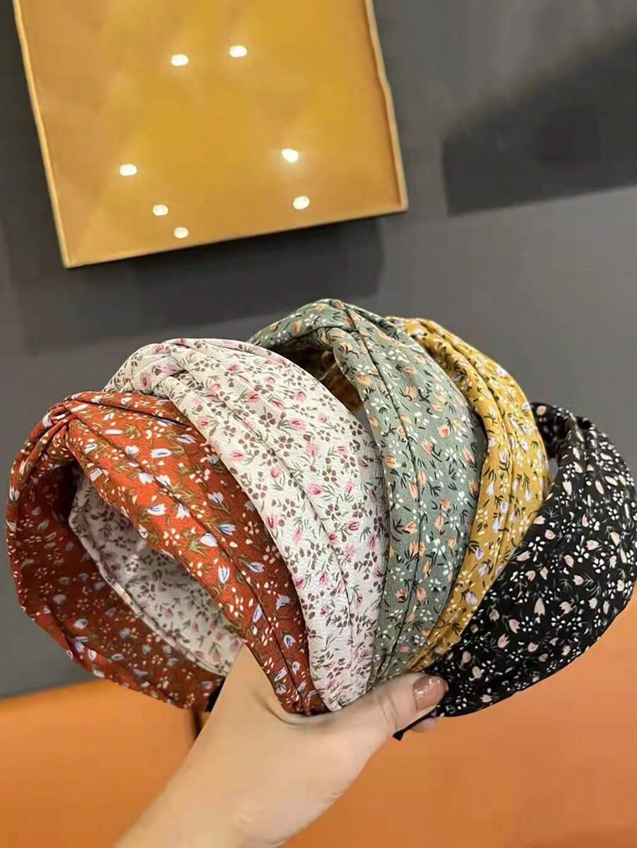 1 Stück Eleganter Vintage französischer Haarreif mit breiter Krempe für Damen, Haarschmuck für Sommerurlaub & Alltag, modischer dekorativer Haarreif, Diadem Haarband