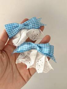 Blue Double Hairpin