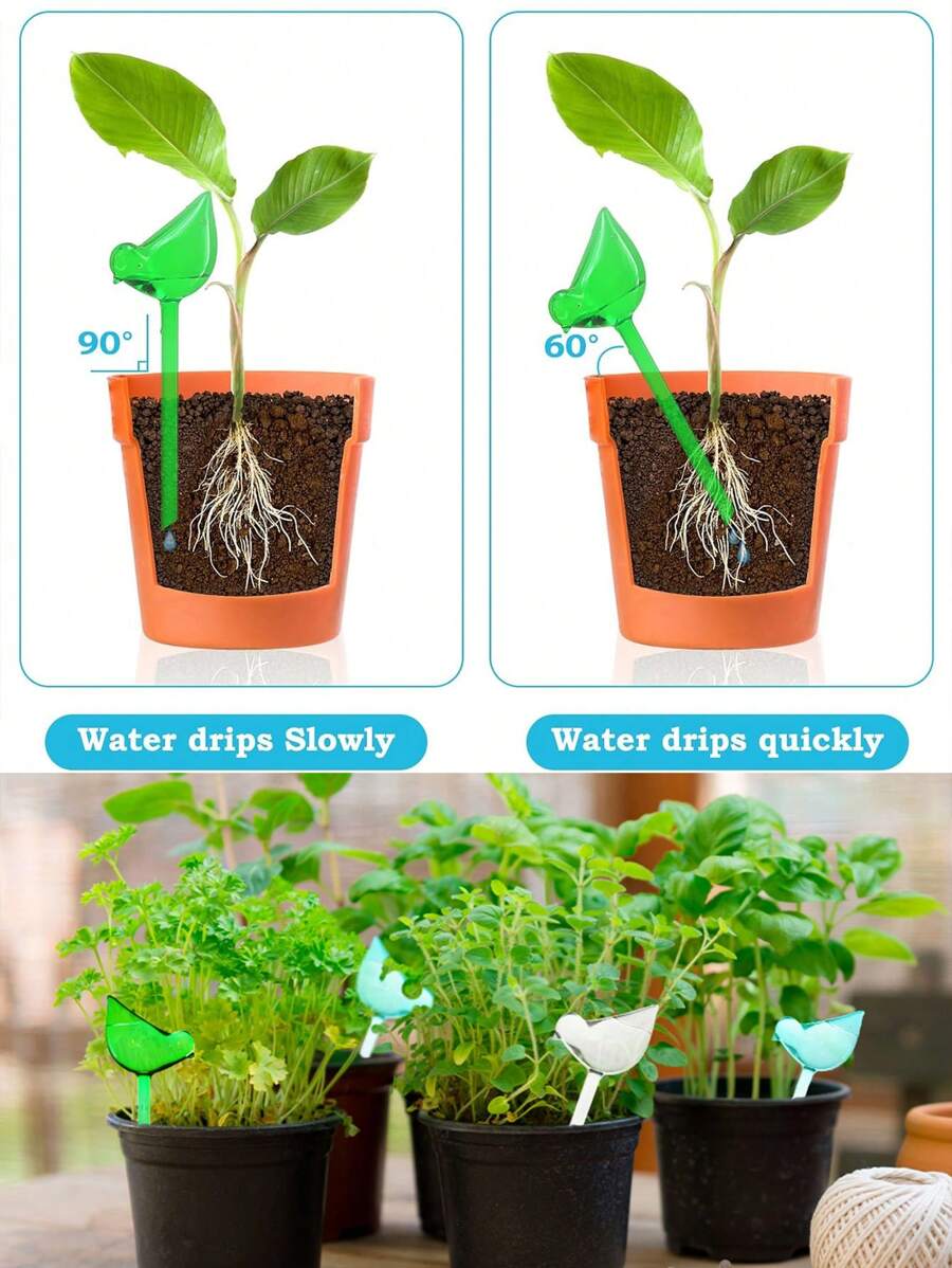 La nueva máquina de riego de plantas 2025, una máquina de riego con forma de pájaro, es una maravilla automática para regar las raíces y tallos de las plantas. Es adecuada tanto para plantas de interior como de exterior y es un regalo ideal para los amantes de las plantas.