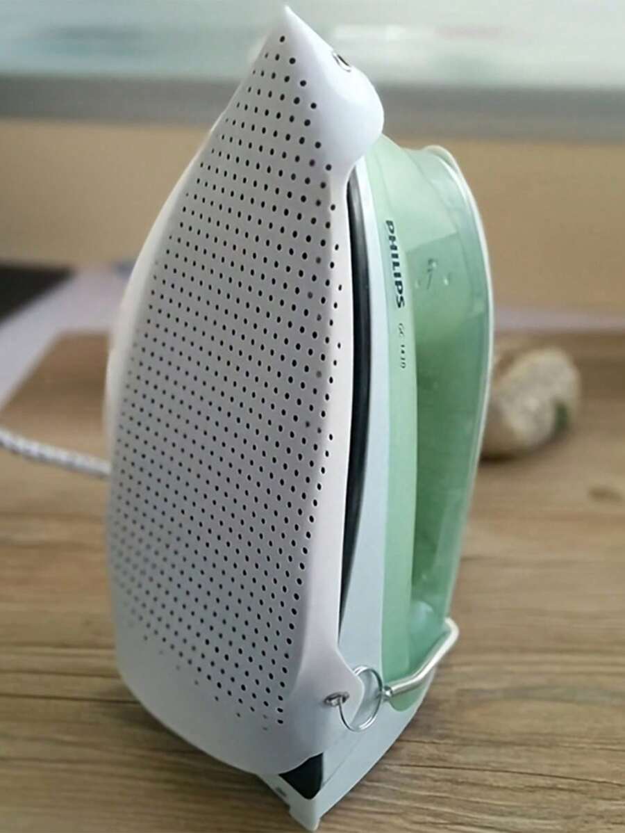 1 pieza Cubierta protectora de hierro premium, base antierrores para plancha eléctrica, resistente y fácil de instalar, protección de vapor para todo tipo de telas
