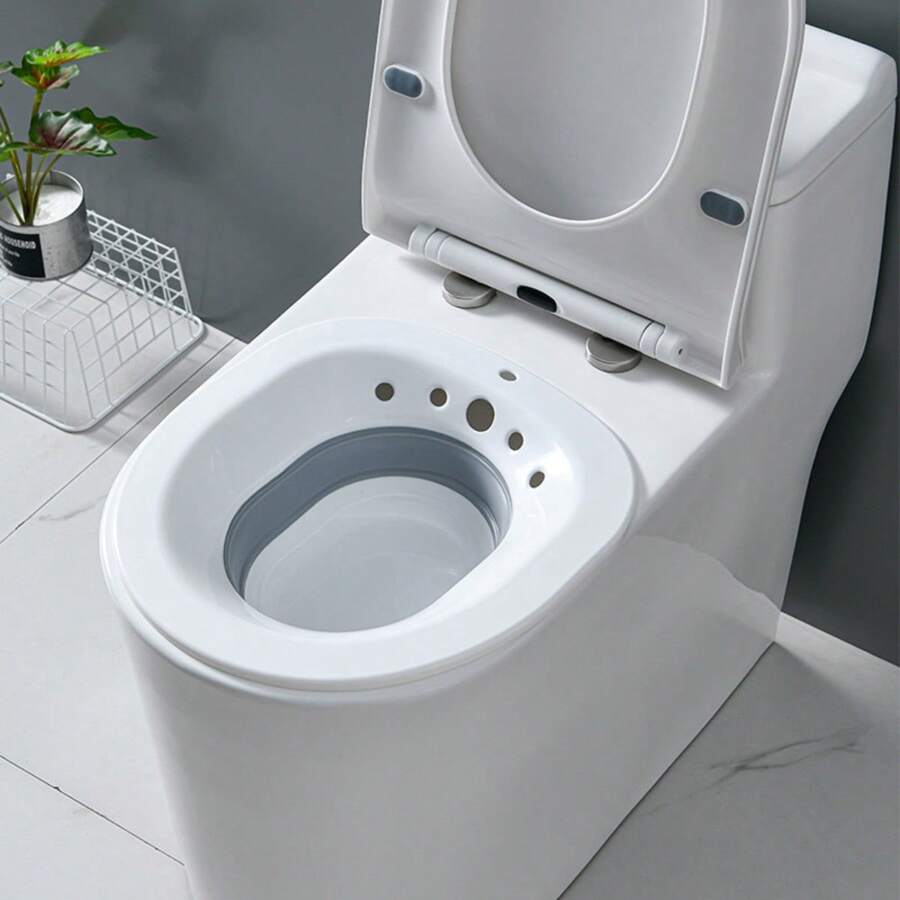 1 Stück Wochenbett Sitzbad für schwangere Frauen, kein Knietiefbecken, für Baden, Dampfbäder, Toilettenreinigung, Gesäßwäsche, wiederverwendbar