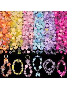 6 Colors - Orange + Pink + Blue + Purple + Yellow + Rose Red