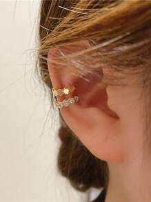 Gold 2 Pieces Asymmetrical