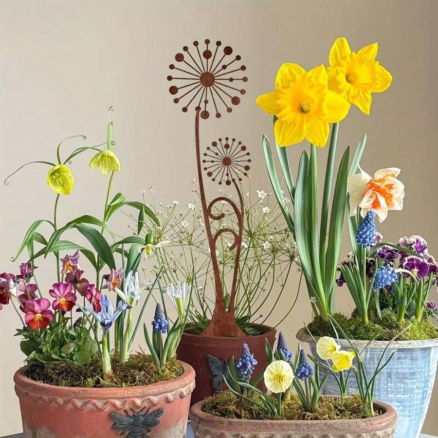 1 Stück vintage Metall "LIEBLINGSPLATZ" verrostetes Gartenschild zum Aufhängen, Gartendekoration Lieblingsplatz, herzförmiges Garten Deko Türschild, Innen- und Außendekoration Geschenk