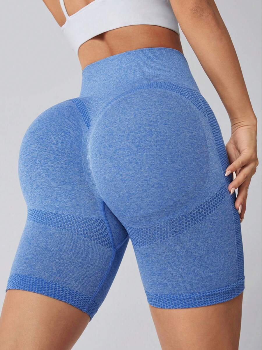 1pc Yoga Skinny Shorts For Outdoor Running