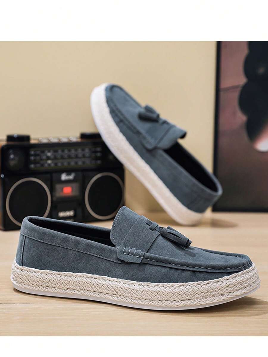 New Style Casual Loafers, Non-Slip Soft Sole Slip-On Driving Moccasins, Lightweight & Comfortable Fashion Sneakers For Men