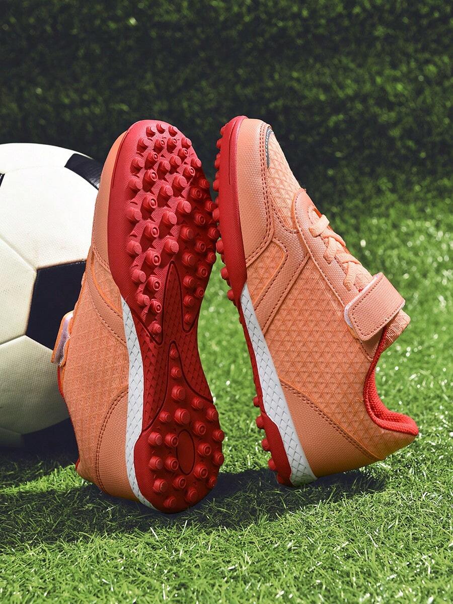 Tacos de fútbol para niños, zapatos de fútbol con tachuelas para niños y niñas, zapatos de competencia deportiva de fútbol para estudiantes