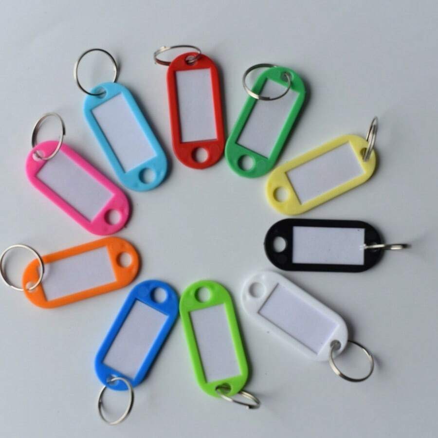 Key Tags – Perfect For Luggage, Pet Name Tags, Office, And Various Key Identification