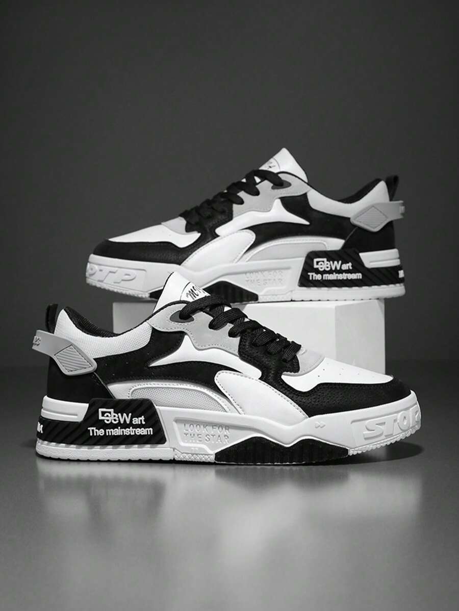 Chaussures de course légères et respirantes pour hommes, baskets basses polyvalentes et à la mode de style coréen