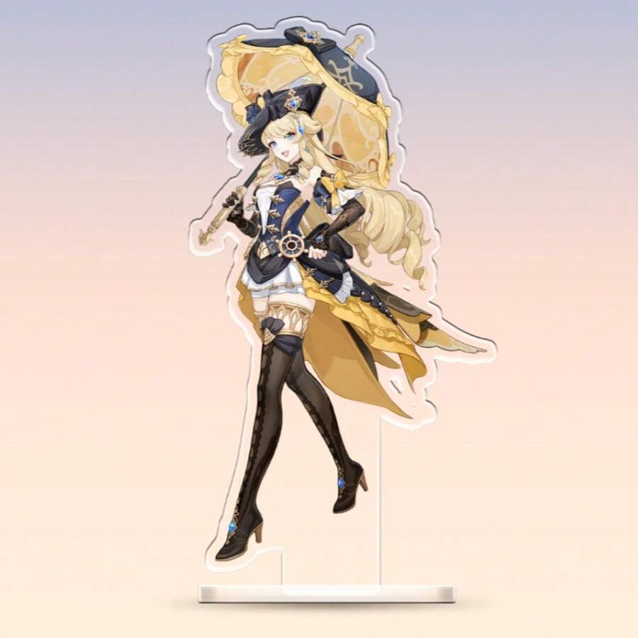 2D flach, 1 Stück 10cm Acryl 2D Menschenfigur Ständer - personalisierte Schreibtisch Dekoration mit lebendigen Cartoon- und Tiermotiven, langanhaltend Acrylmaterial, ohne Strom, perfektes Geschenk für Freunde und Familie, süße Schreibtisch Dekoration