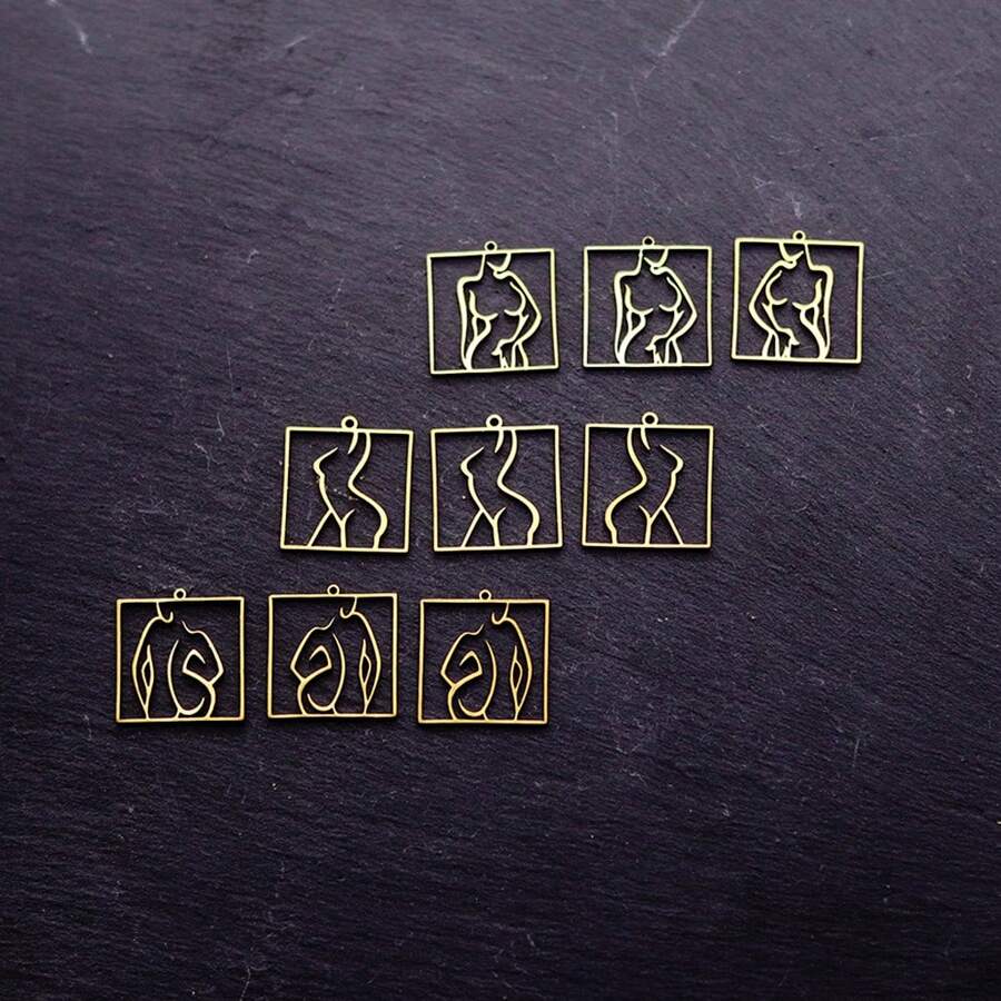 3 piezas de encantos con forma de cruz y espada de acero inoxidable para hacer joyas, manualidades DIY, borlas, aretes, collares, amuletos y accesorios