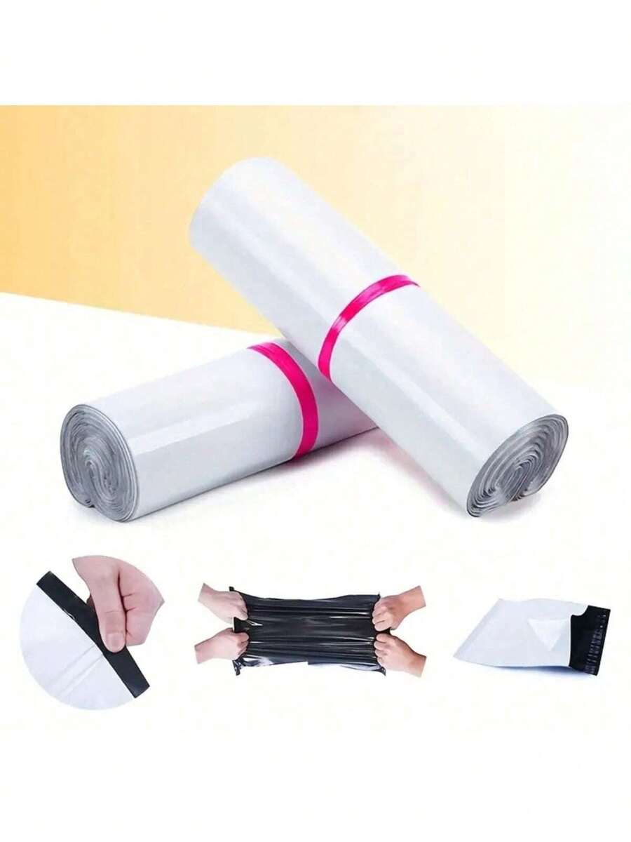 10pcs/20pcs/30pcs/50pcs Express Logistics Mailing Waterproof Dustproof Sealing Packaging Bags, Gift Wrapping Bags, Items Transport Self-Adhesive Partition Bags