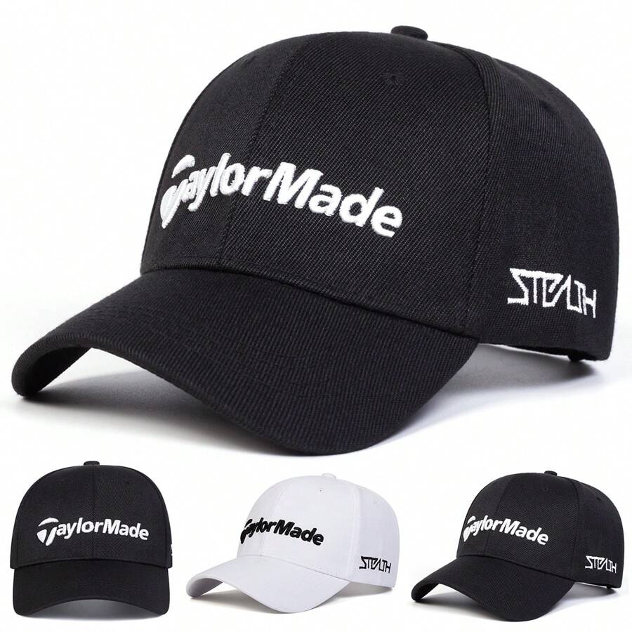 1 pieza Gorra de béisbol con bordado de la letra TAYLORMADE STEALTH para hombre, gorra casual de uso urbano para primavera, otoño, viajes, playa