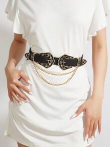 Black Palace Double Button