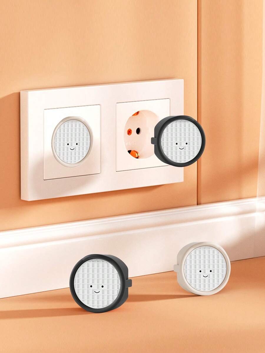 5pcs European Style 2 Hole Baby Anti-Electric Shock Childproof 2 Round Hole Socket Power Outlet Covers