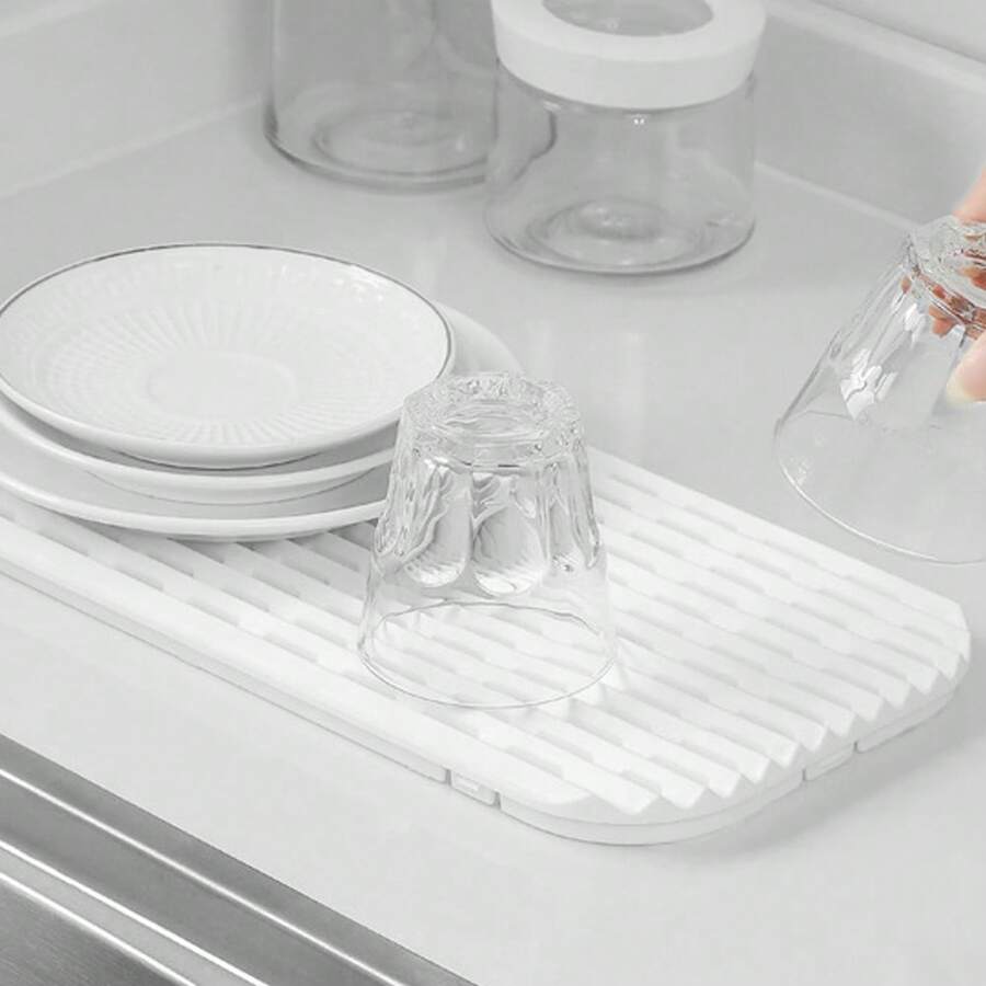 1pc Drainage Bowl Rack, New Style Kitchen Chopsticks Storage Rack, Multi-Functional Sink Drainage Rack, Dish Drying Rack, Convenient To Use