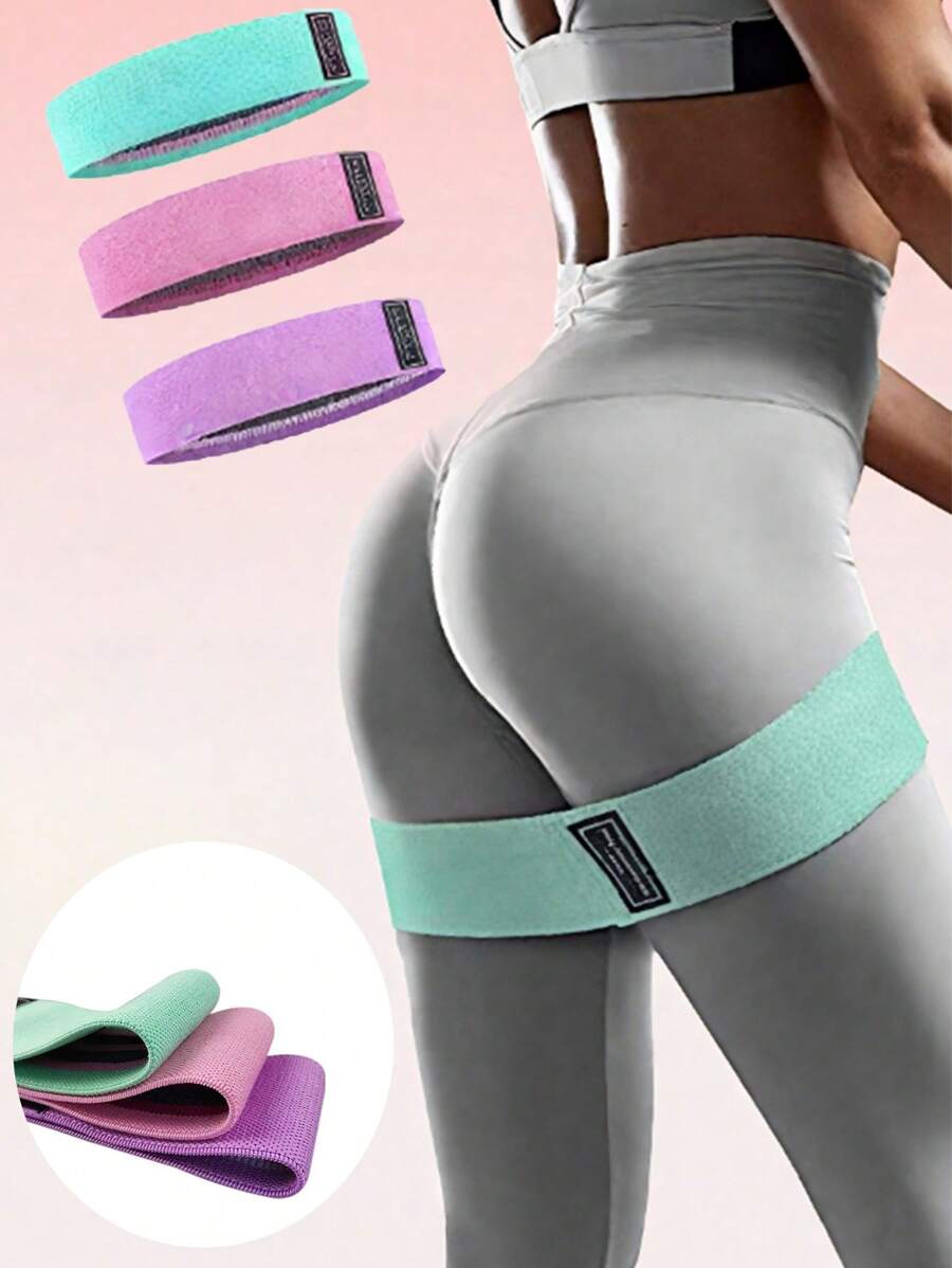 1 Stück elastisches Fitnessgummiband, rutschfestes elastisches Fitnessgummiband, tragbares Gesäß- und Oberschenkel-Elastikband, Gummiband für Zuhause, Fitness-Zubehör, elastisches Gummi-Widerstandsband für Yoga, Hüftwiderstandsband, Fitness, Heimtraining, Fitnessband, Fitnessband, Beinwiderstandsband, Fitnessband