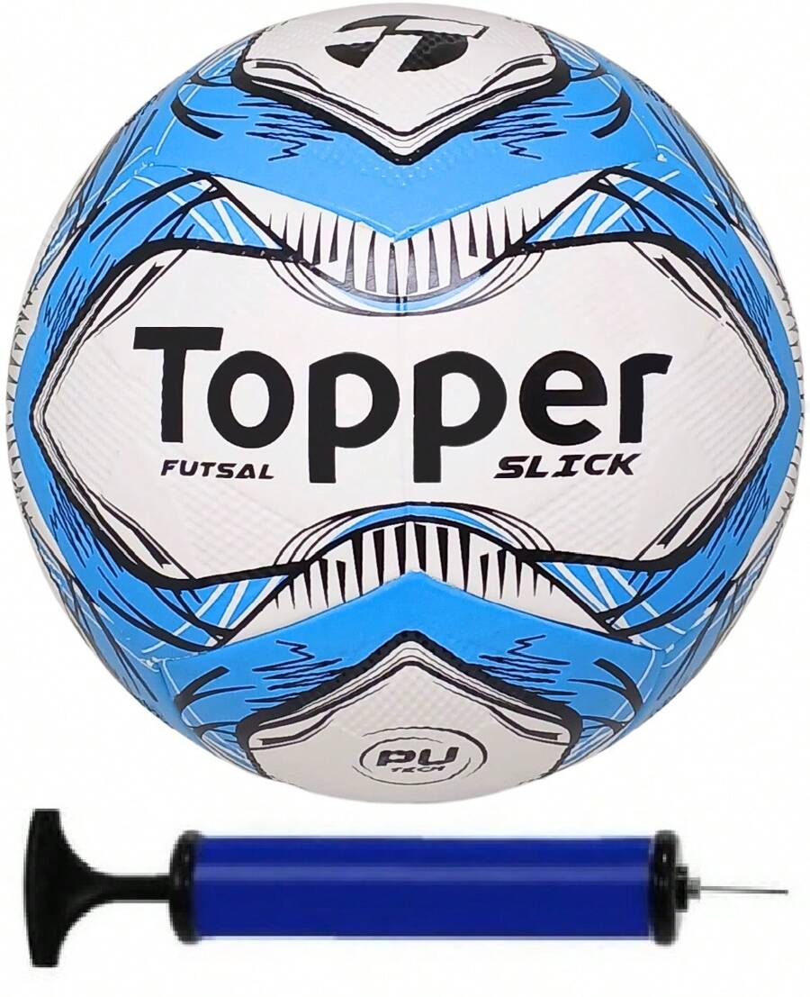 BOLA FUTSAL TOPPER + BOMBA DE AR - Treino