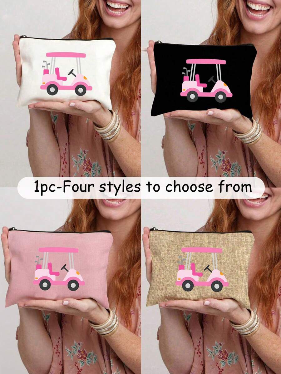 Golf Personalized Bag,Makeup Bag, Golf Country Club Accessory Bag, Golf Makeup Bag,Golf Team Wristband, Golf Lover Gift, Zipper Bag, Coin Purse, Pencil Case, Valentine'S Day Gift For Her, Perfect For Shopping, Dating, Vacation, Travel, Festival, Party Or As A Gifttravel Essentials Vacation Summer Holiday Back To School School Stuff Bag For School Wash Bag Travel