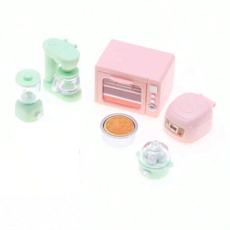 1:12 Scale Miniature Kitchen Accessories, Dollhouse Kitchen Prop, Micro Mini Toys, OB11 Shooting Props, DIY Keychain Decor Accessories