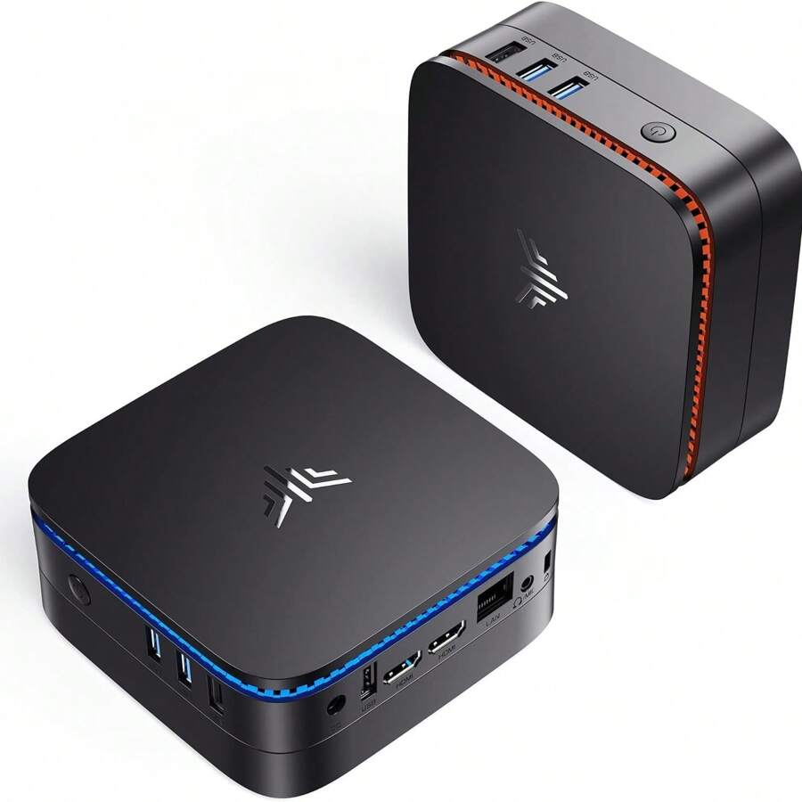 ACEMAGICIAN AK1PRO Mini PC N5105 2.9GHz 16GB RAM 512GB SSD M.2 Micro Desktop Computer, 4K UHD, Gigabit Ethernet, HDTV X 2 for Business, Home Cinema, W11 Pro