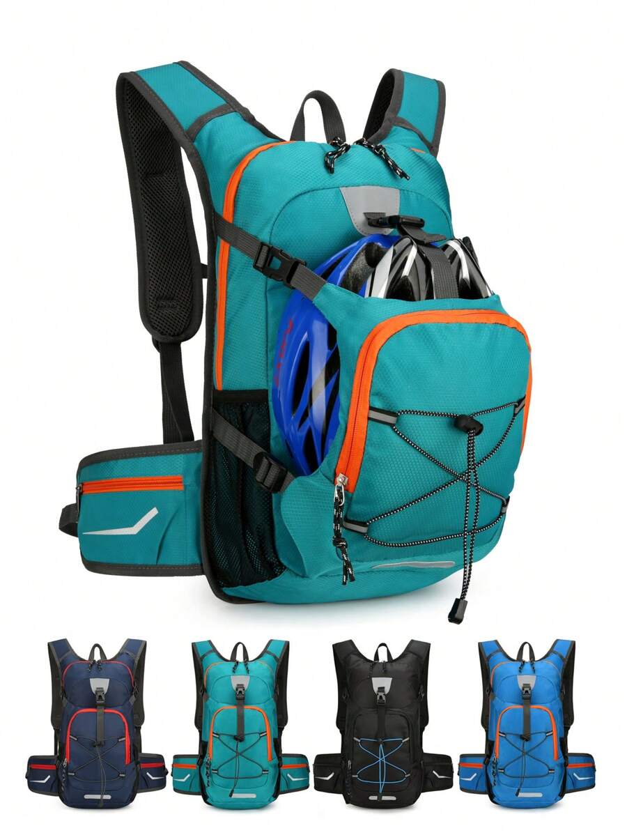 Mochila ligera para ciclismo, outdoor, senderismo, camping, escalada, montañismo, viaje, con sistema de hidratación, mochila de día para hombre