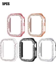 Schwarz + Transparent + Silber + Roségold + Pink