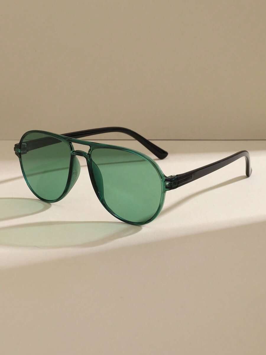 1 Unisex Pilotenbrille, modisch für Musik-Festivals, Outdoor-Aktivitäten, Strandpartys, Camping, Laufsteg, Paar