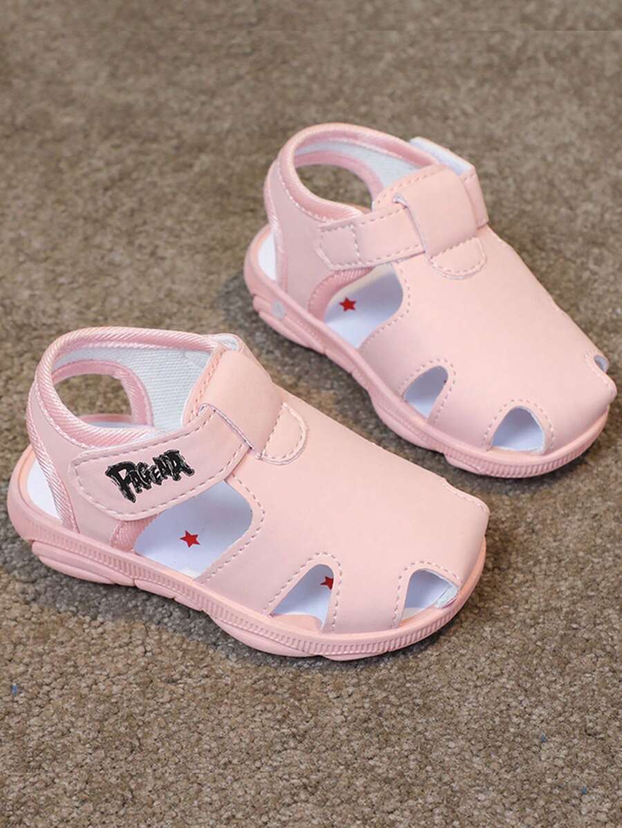 1 Pair Infant Anti-Slip Breathable Hollow Casual Prewalker Shoes, Suitable For Summer Daily Outdoor, (Squeak-Free Removable Soles)
