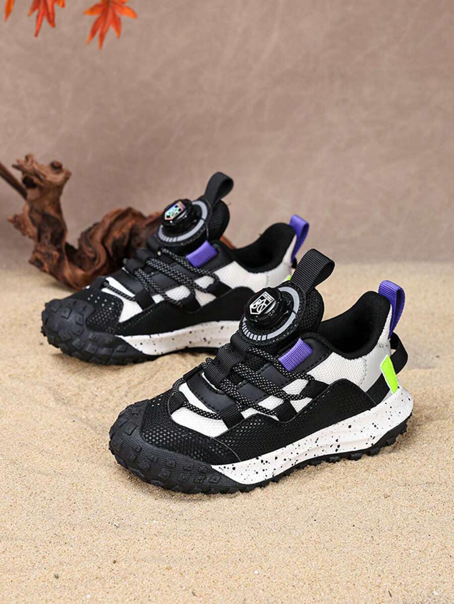 1 Pair Boys' Comfortable & Fashionable Casual Lightweight Breathable Closed Toe Running Sports Sandals, Suitable For Summer