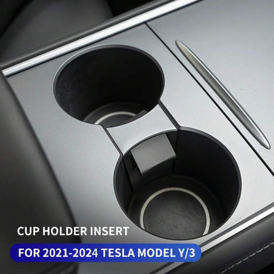 Cup Holder For /Model 3 2021-2024 2025 Central Control Cup Holder Drink Holder Car Interior Accessories