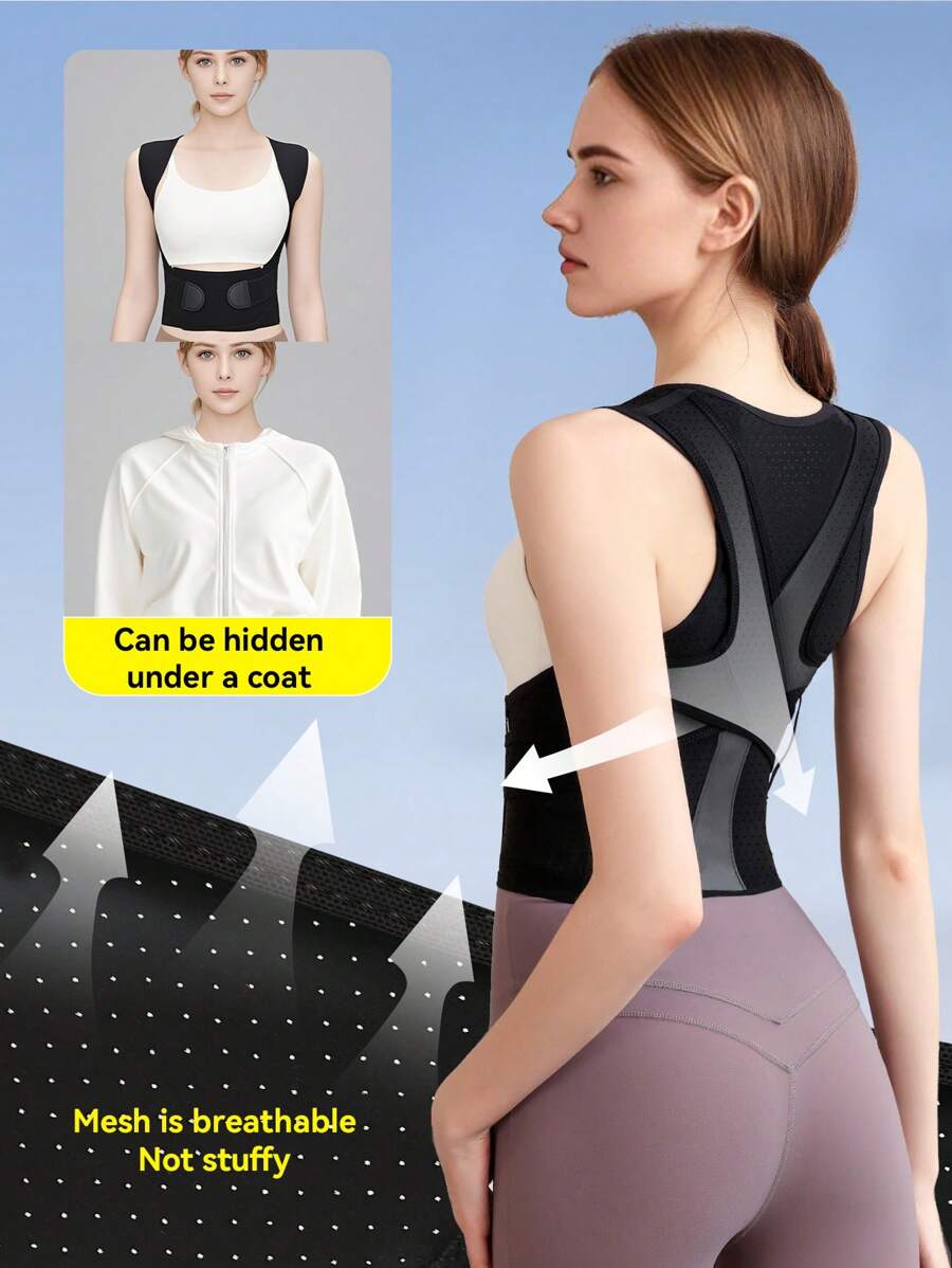 Refined Invisible Posture Support, Featherlight Comfort With Timeless Style