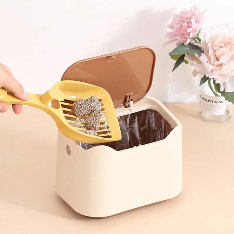 Litter Box Portable Bedpan Removable Full-Closed Litter Pan Potty Toilet Rabbit Medium Large Cats Small Animals