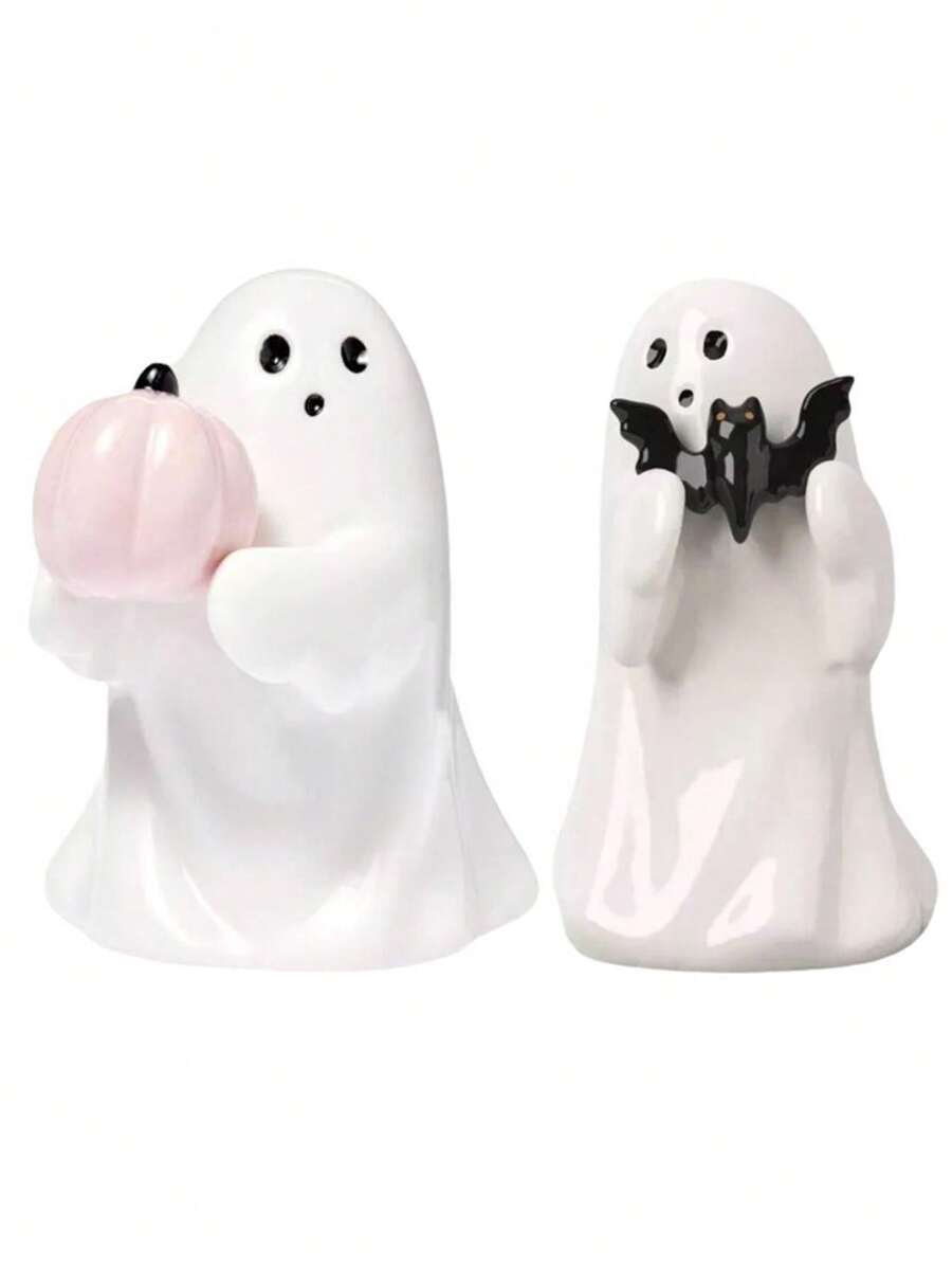 1pc Vintage Halloween Ghost Decoration Ornament Resin Ghost Desktop Craft Statue Home Decoration Office Room Desktop Decoration Halloween Holiday Party Thrilling Atmosphere Decoration Props Accessories Gifts For People Halloween Decor Fall Decor Room Decor