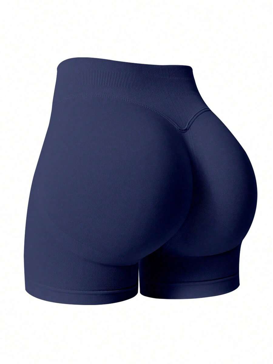 NcmRyu Pantaloncini sportivi senza cuciture per allenamento, che sollevano il lato B, per donne