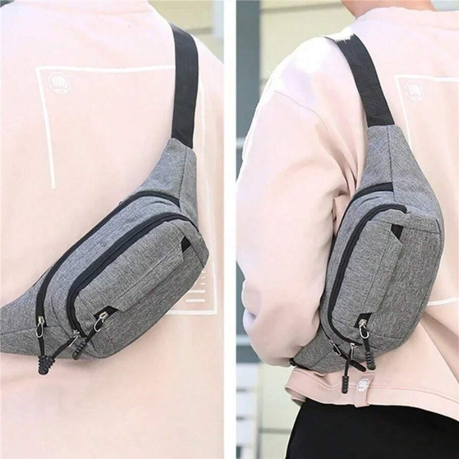 2025 Mobile Waist Bag For Men Women Multifunctional Large Capacity Belt Bag Anti Splash Wear-Resistant Construction Site Pochete