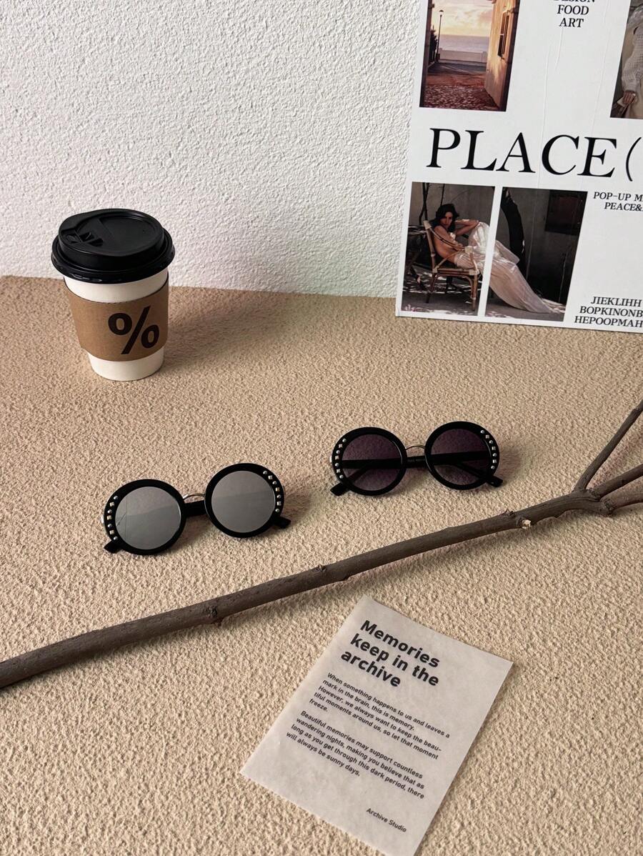 1 buc ochelari de vedere ultra-ușori pentru copii, purtare confortabilă pentru băieți și fete, la modă pentru fotografie, petrecere, ciclism, călătorii, sport, ramă ovală, stil celebrități de pe internet