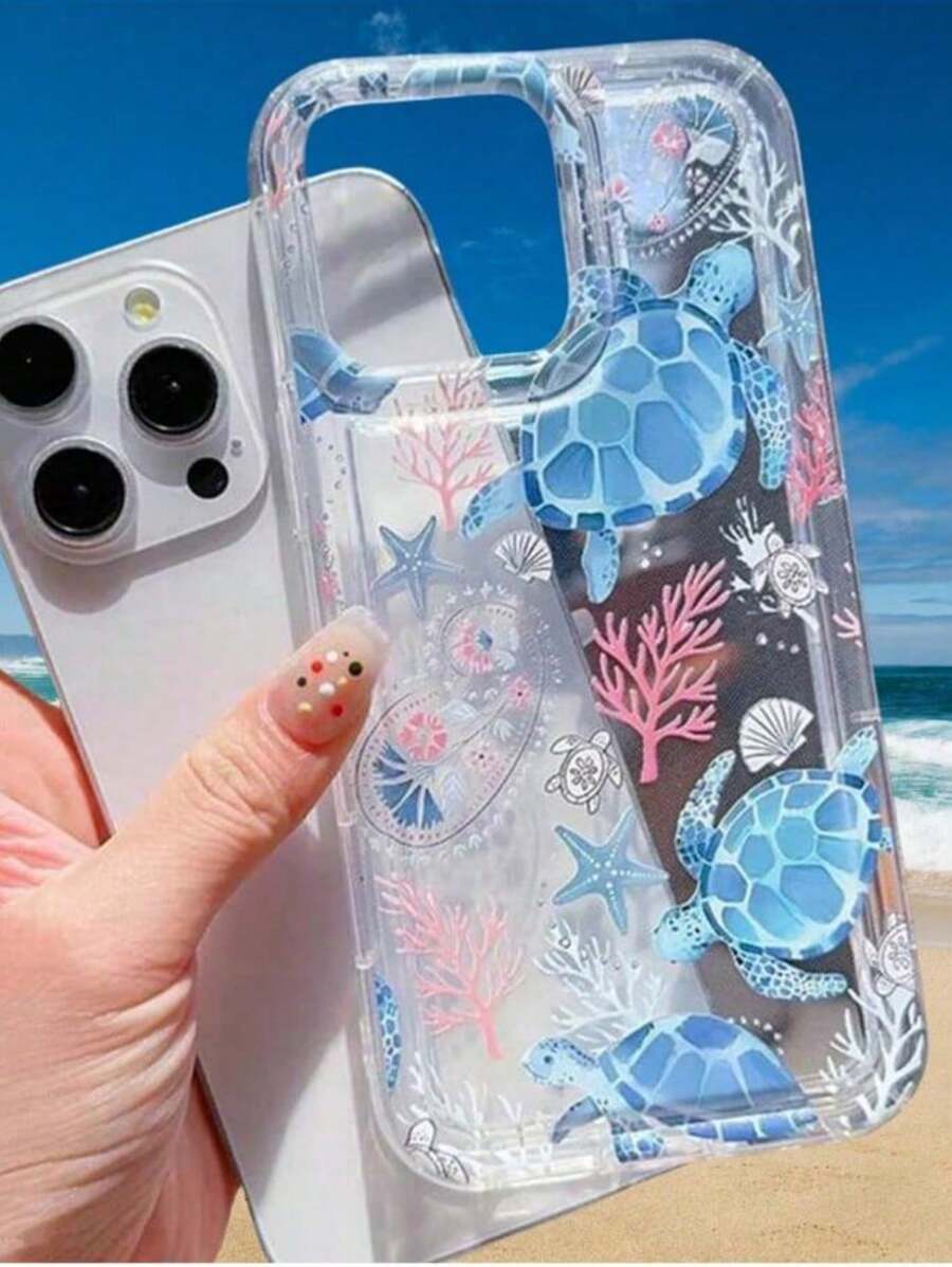 Ins Buoyancy Chambers For Marine Animals To Prevent Falls Phone 15 Case, Phone 14 Pro Max Makeup Cover, 13 Mirror, 12 Anti-Drop Feature, 16 Large Hole, 11 For Women,Anti-Drop Phone Case Support Protection Anti-Scratch Non-Yellowing Transparent Smartphone Cover Gift For Apple Phone 11/11 Pro/11 Pro Max 12/12 Pro/12 Pro Max/13/13 Pro/13 Pro Max/14/14 Plus/14 Pro/14 Pro Max/15/15 Plus/15 Pro/15 Pro Max/16/16 Pro/16 Plus/16 Pro Max/16E/X/XS/XSMax,Galaxy S24/S24 Plus/S24 UlTRA/Galaxy S23/S23 +/S22 Ect./TPU Material Protective Case, Phone Protective, The Best Birthday Gift For Your Friends And Family, Suitable For Both Men And Women