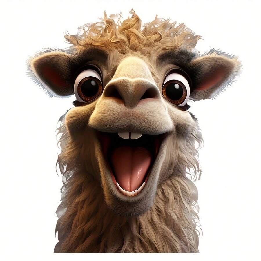 1/2/3pcs Camel Laugh Transfer Stickers, Suitable For Men And Women, Washable For T-Shirt, Jeans, Jacket, Backpack, Clothes, Hat, Making Your Apparel More Colorful