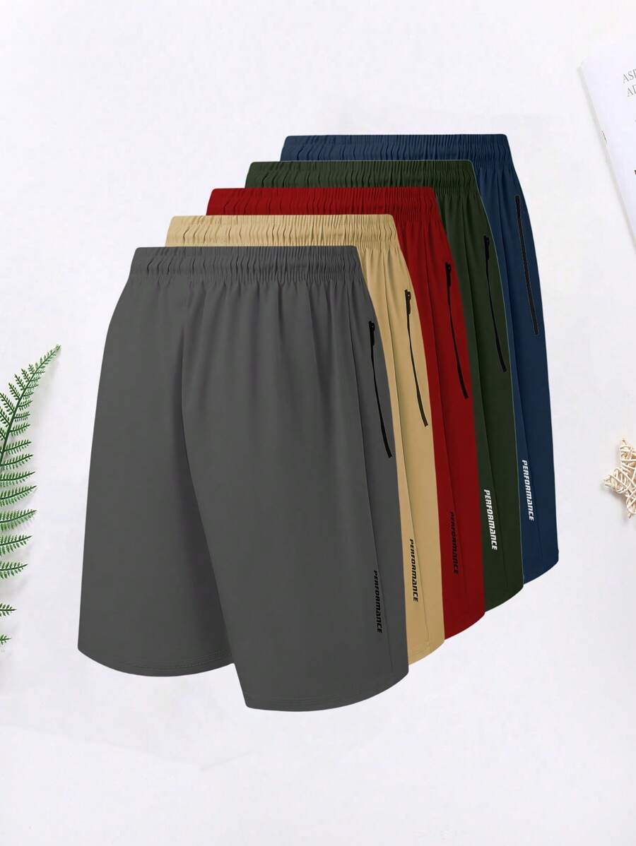 Pantaloncini sportivi da uomo con stampe estivi, adatti per corsa, esercizi, fitness, arrampicata e altri sport all aperto