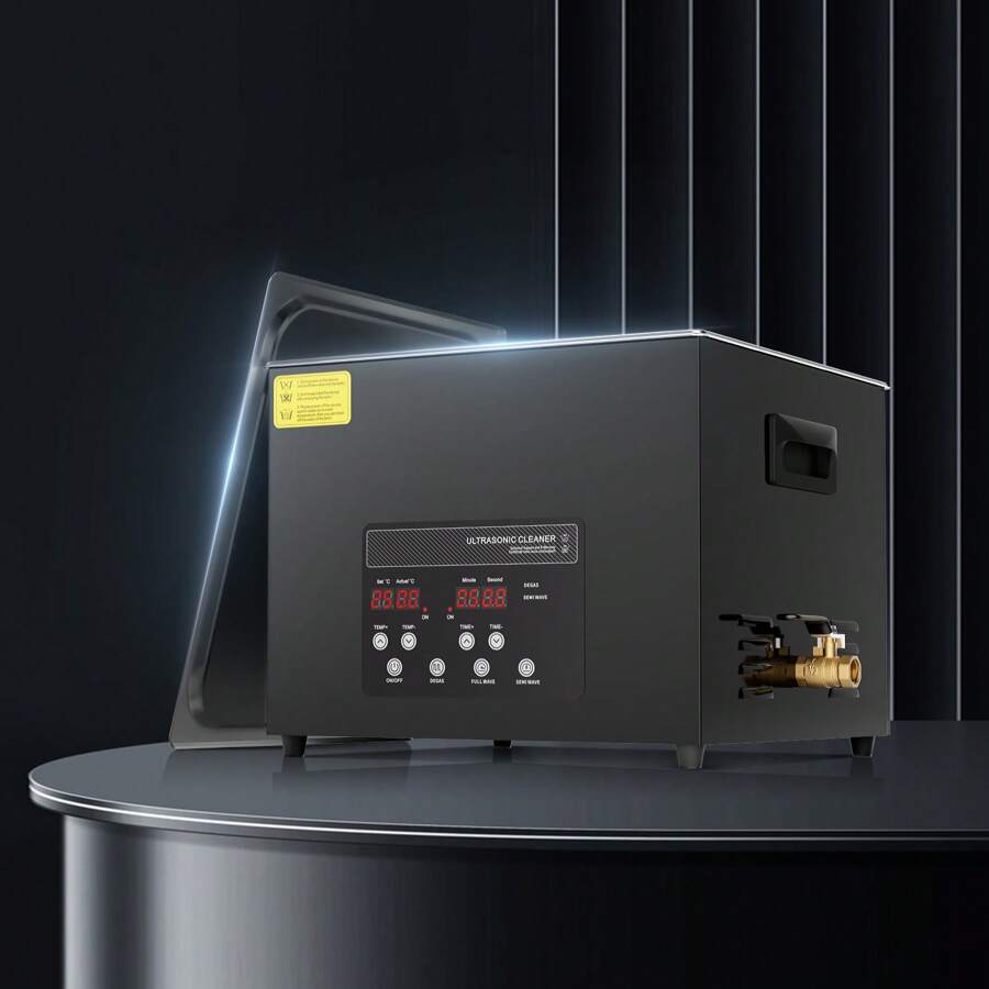 KFFKFF 15L Ultra Cleaner, 360W Digital Ultrasonic Cleaning Machine With Gentle Mode & Upgraded Degassing, 40kHz Industrial Ultrasound Cleaner With Heater & Timer For Retainer, Jewelry, Tools