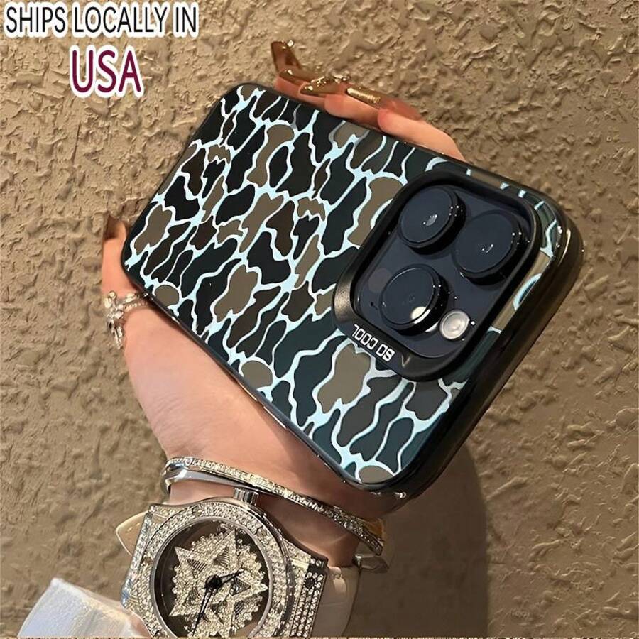 Camo Vintage Sitka Camouflage Black Shockproof Phone Case For IPhone7 8 X Xsmax 11 12 13 14 15 16promax S24 S23 S22 S24ultra S23ultra S22ultra