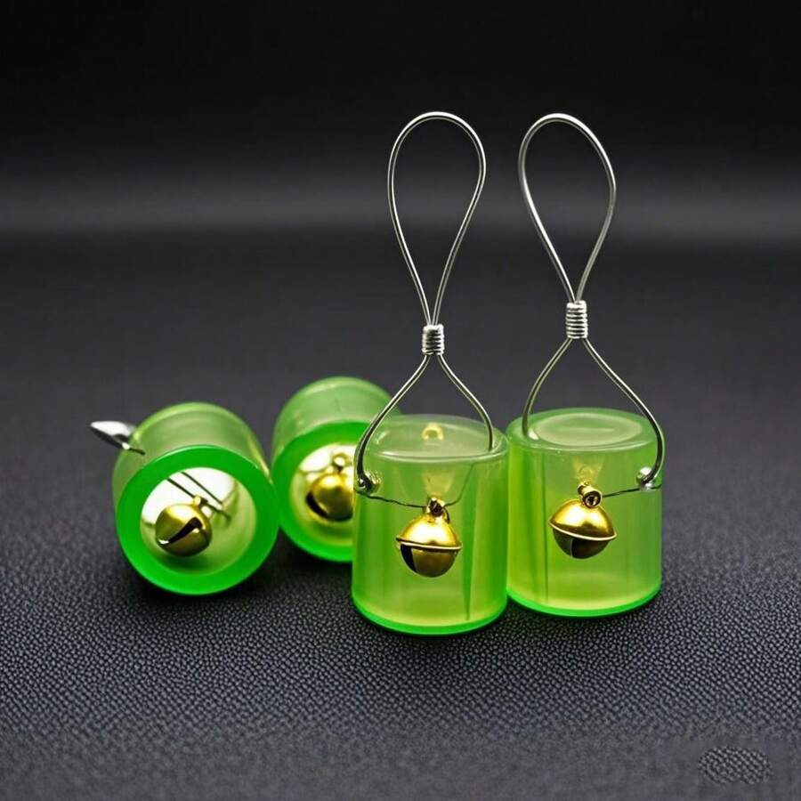 1 pieza Objetivo de campana colgante para práctica de tiro con tirachinas para exteriores, campanas transparentes, regalo de fiesta y cumpleaños para hombres y mujeres